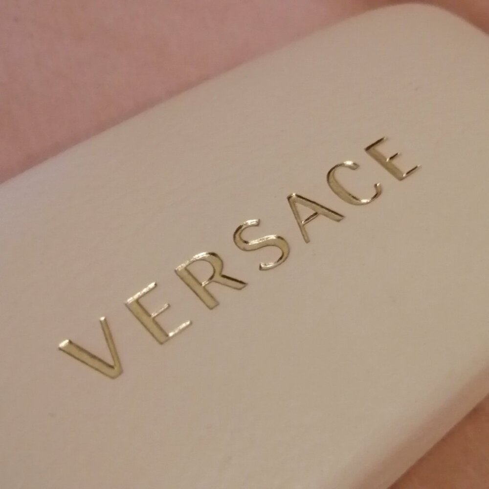 Versace Hardshell Leather Eyewear Case